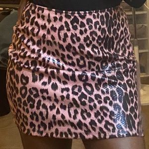 Cheetah skirt